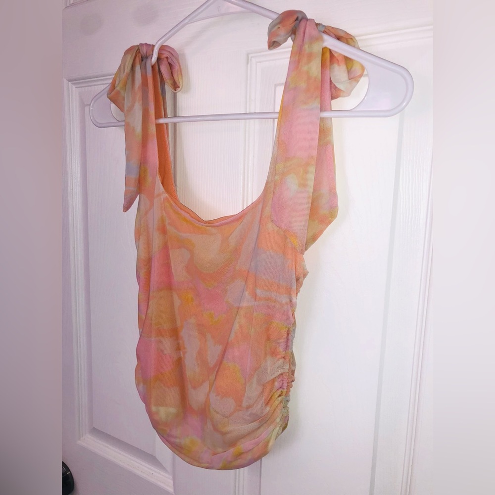Free People mesh tank top - Picture 3 of 12